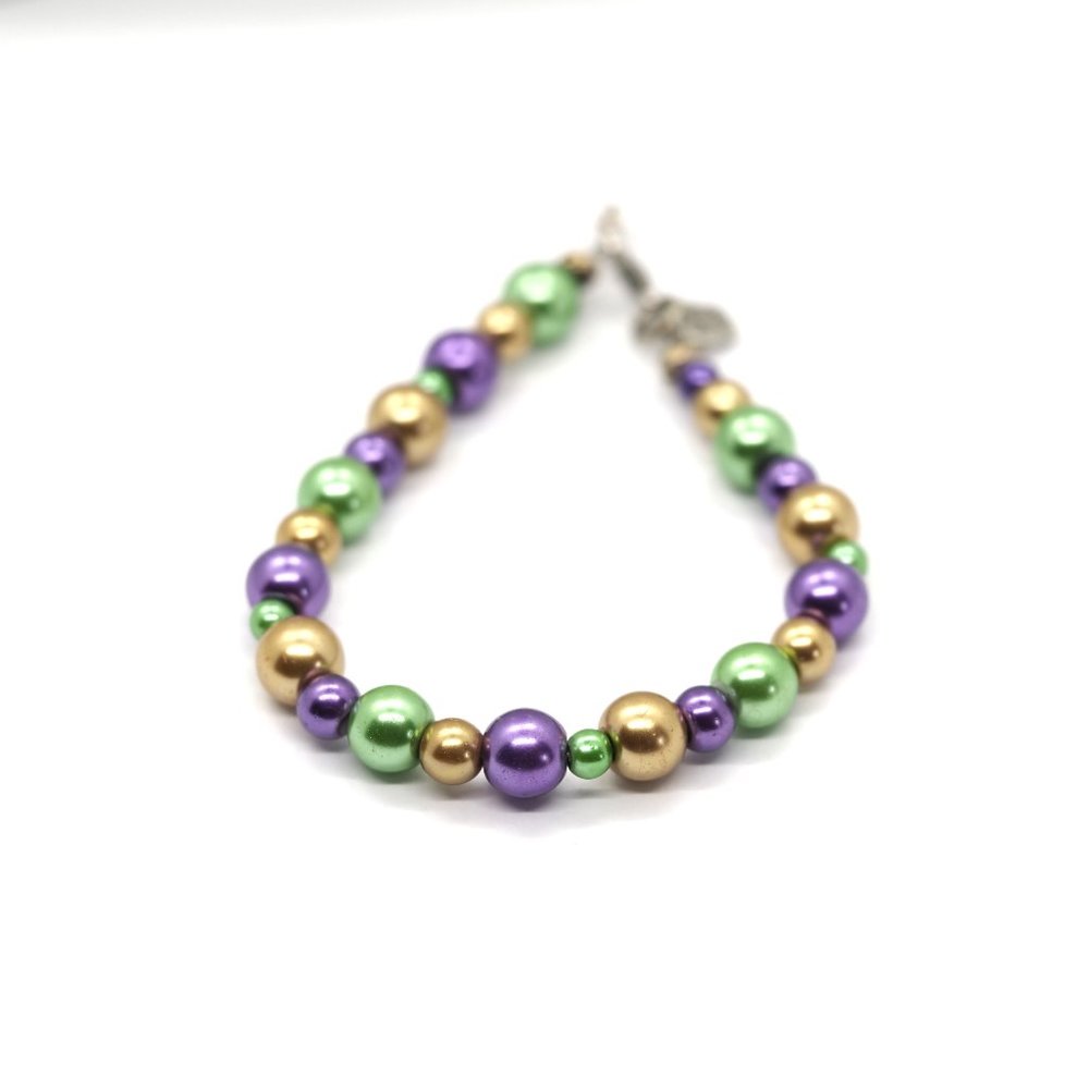 Mardi Gras Party Bracelet
